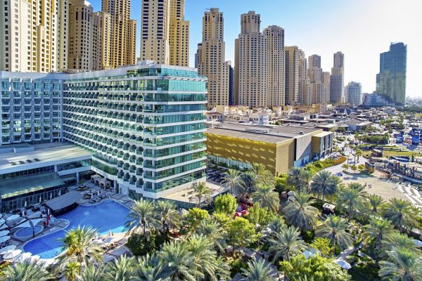 The pool is back at Hilton Dubai Jumeirah