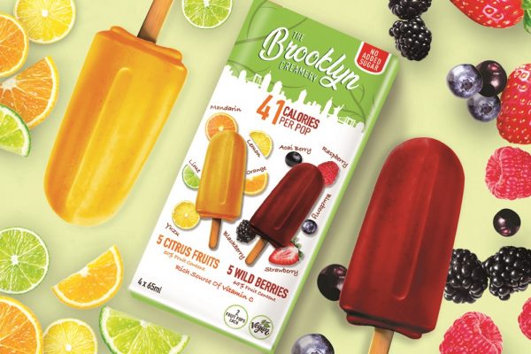 The Brooklyn Creamery launches brand new low-calorie Fruit Pops ice lollies