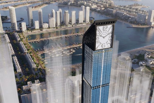 لندن غيت تكشف النقاب عن تحفتها المعمارية الجديدة “برج فرانك مولر أتيرنيتاس” في مارينا دبي