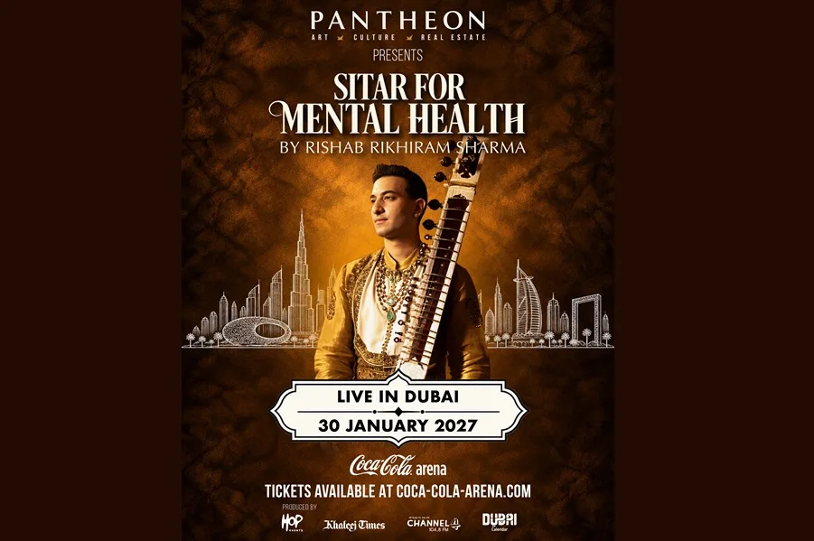 RISHAB RIKHIRAM SHARMA BRINGS THE HEALING POWER OF SITAR TO DUBAI
